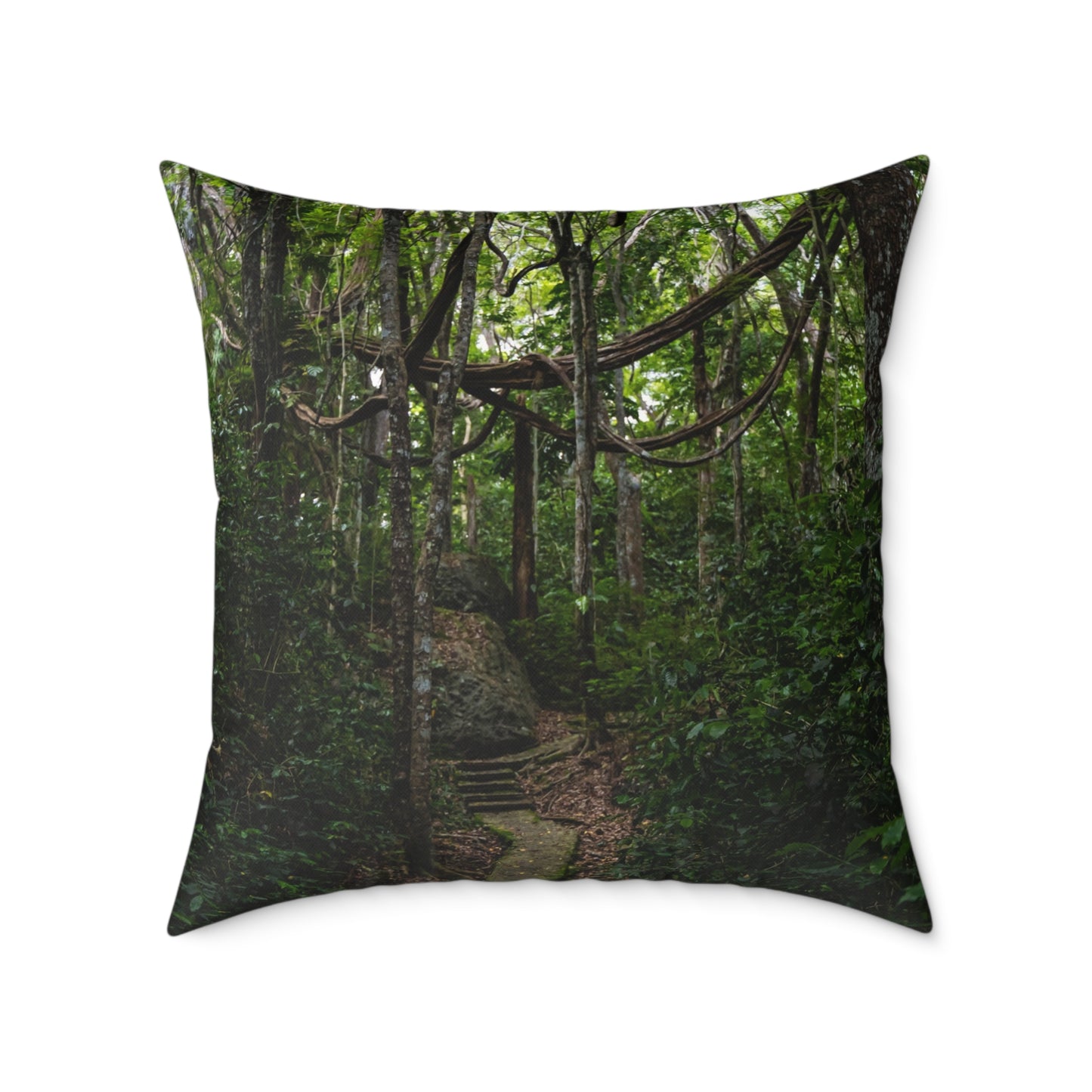 Fiji Jungle Pillow 26" × 26"
