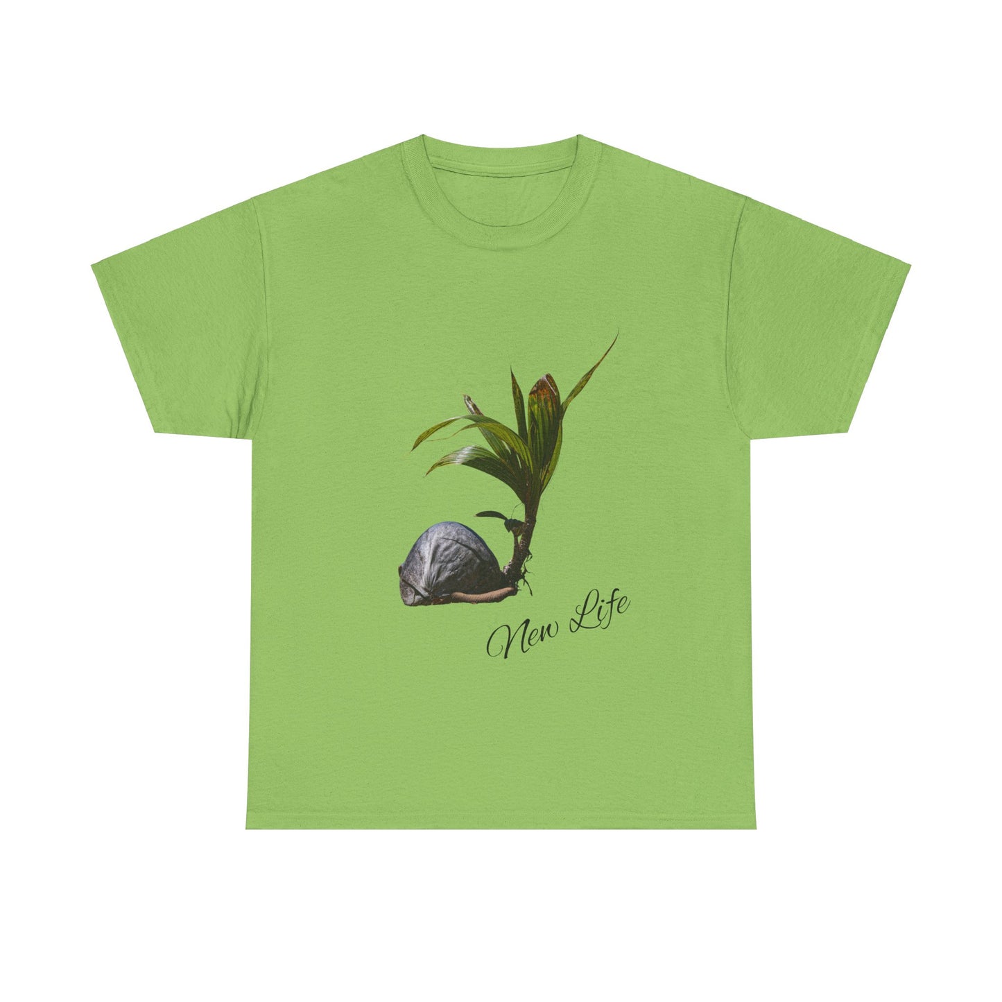 New Life Coconut Tee Lime