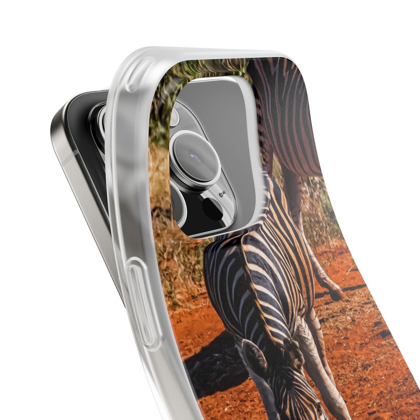 Flexible Zebra Phone Case
