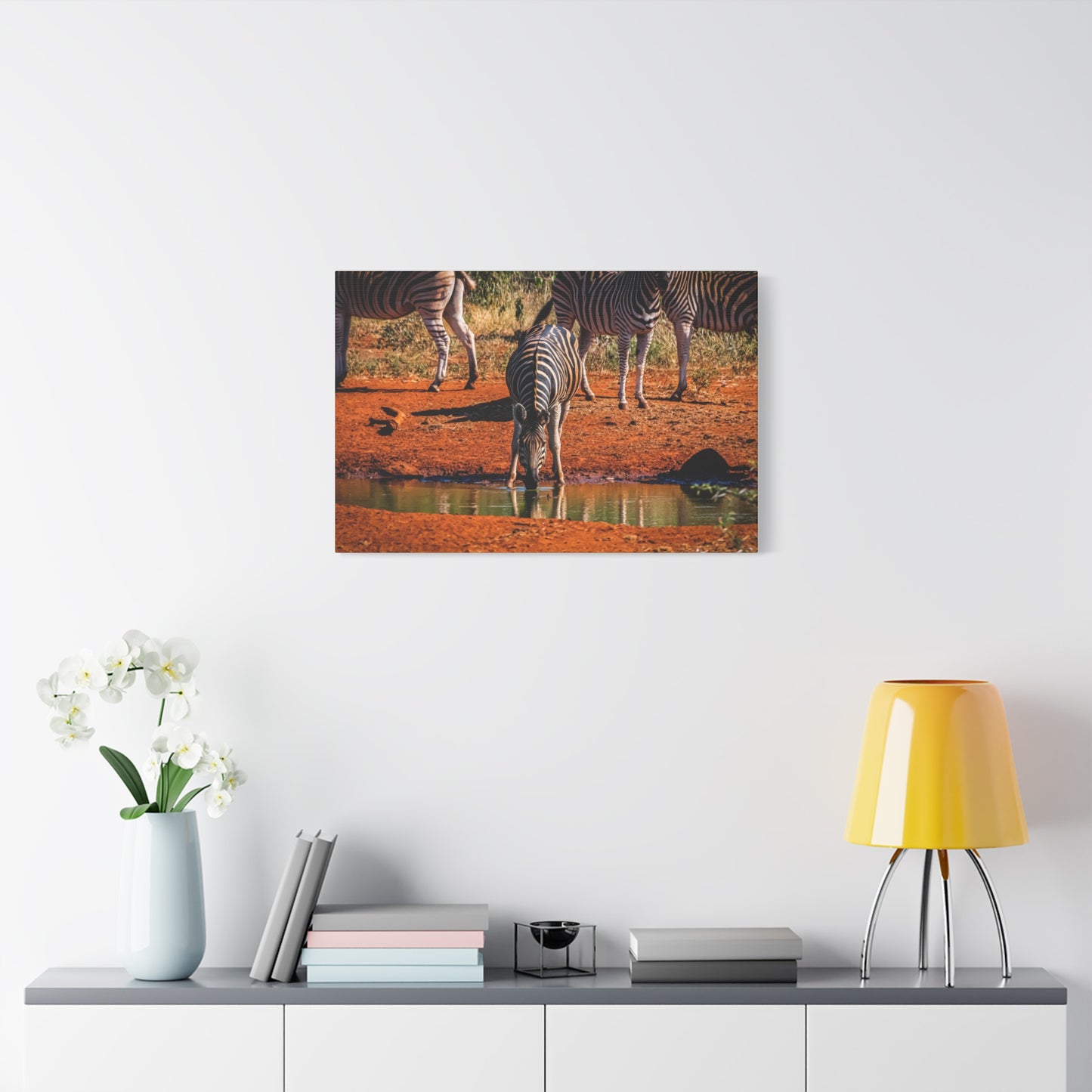 Zebra Nature Print Canvas Print