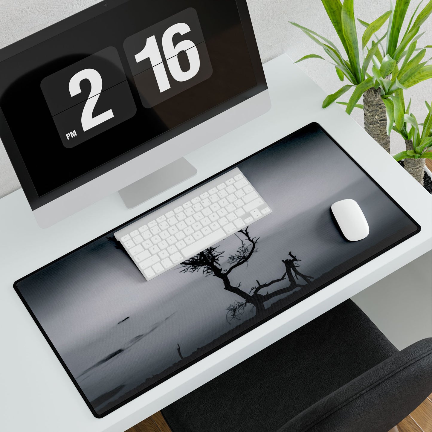 Kalahari Sunset Desk Mats B&W