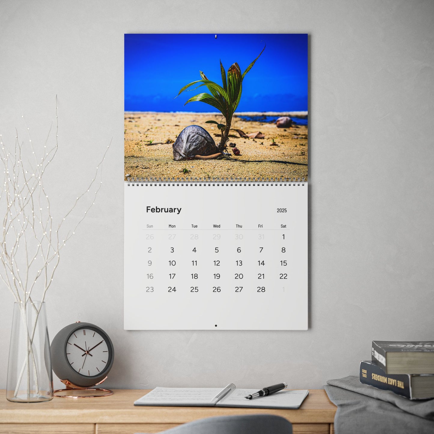 2025 Nature Wildlife Wall Calendar