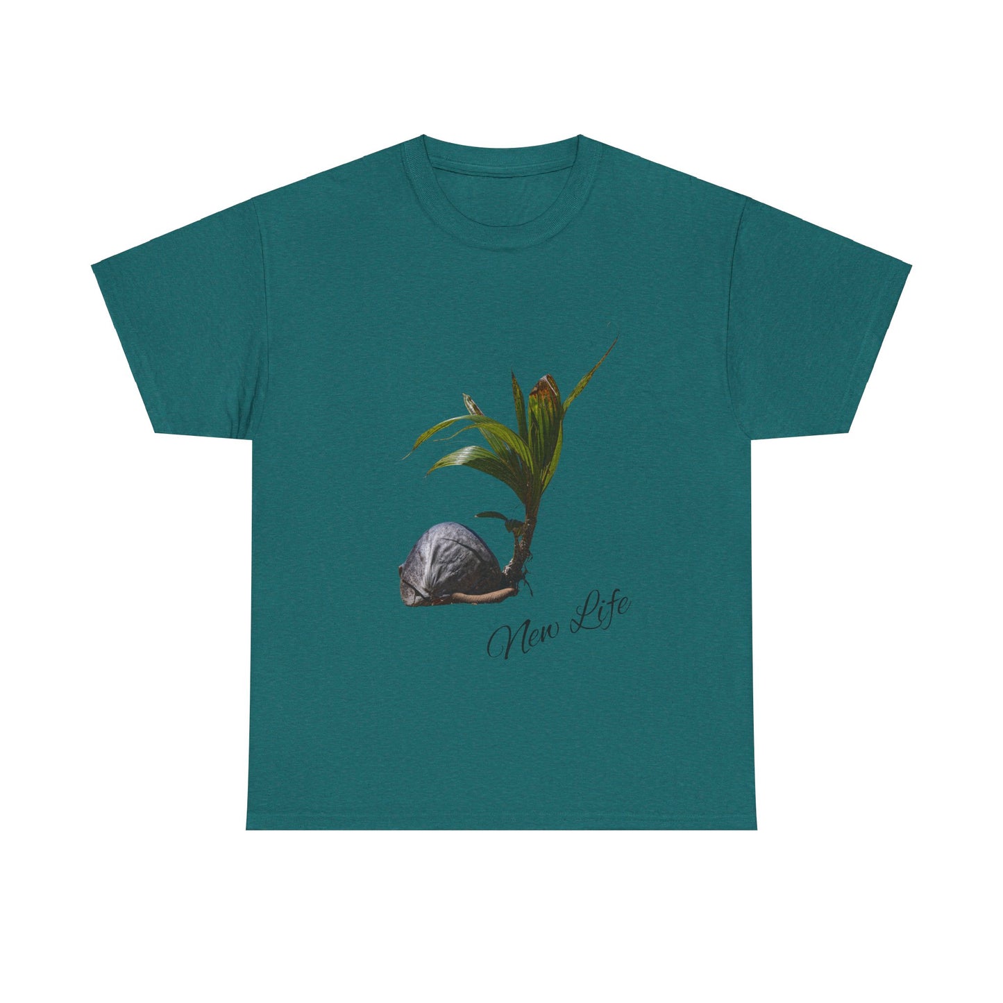 New Life Coconut Tee Antique Jade Dome