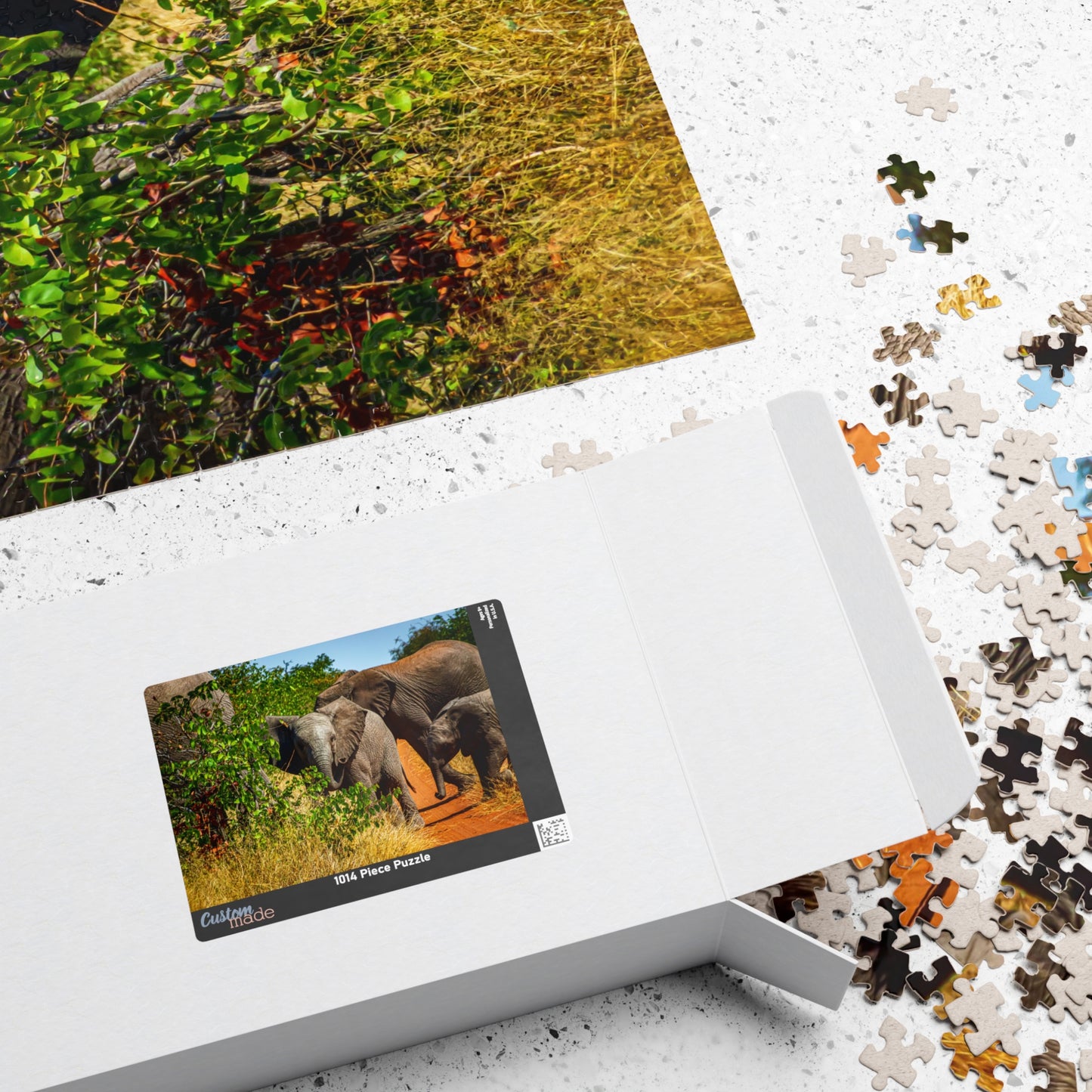 Young Elephant Jigsaw Puzzle