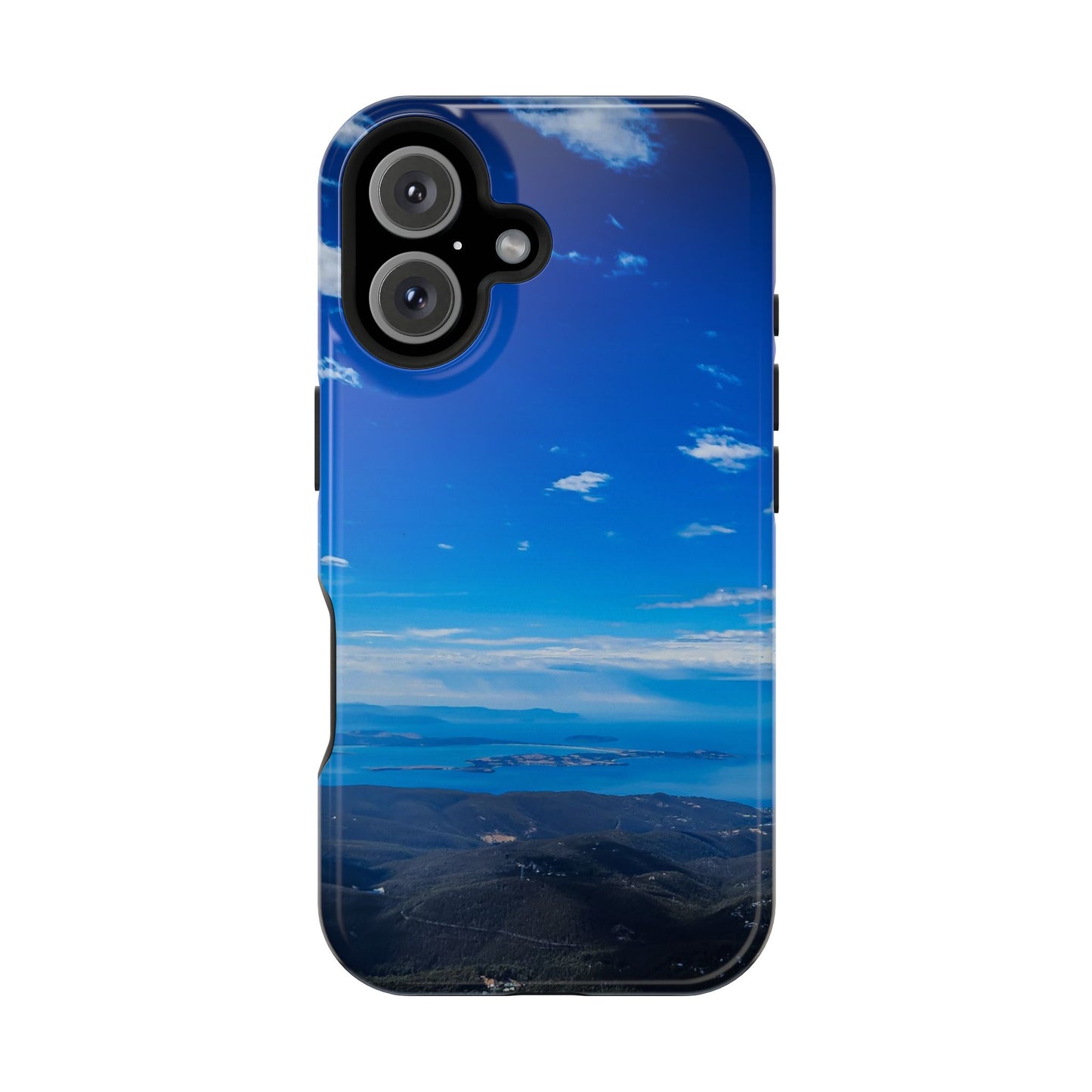 Magsafe® Compatible Tough Cases - Mt Wellington iPhone 16 Glossy