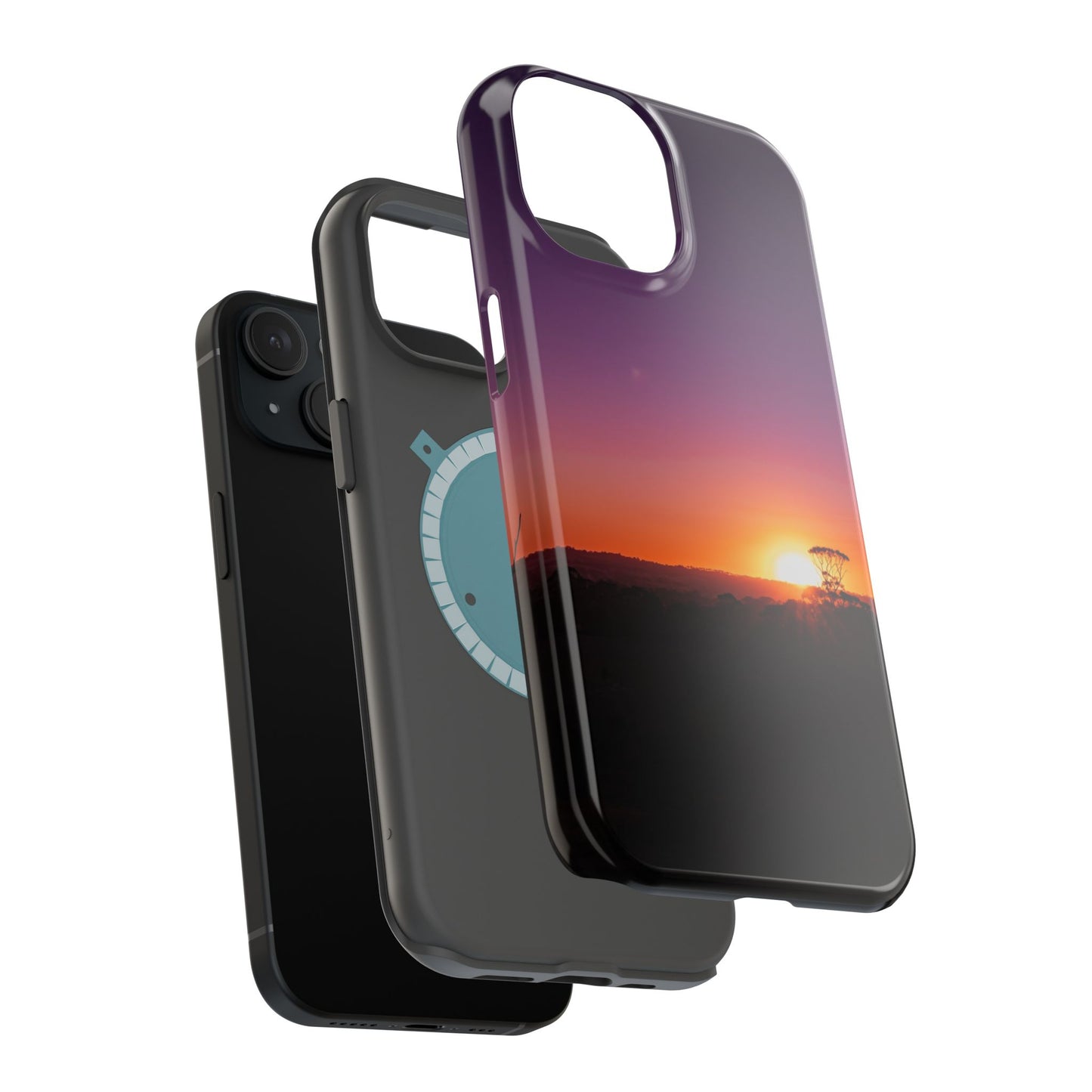 Magsafe® Compatible Tough Cases - Purple Sunset