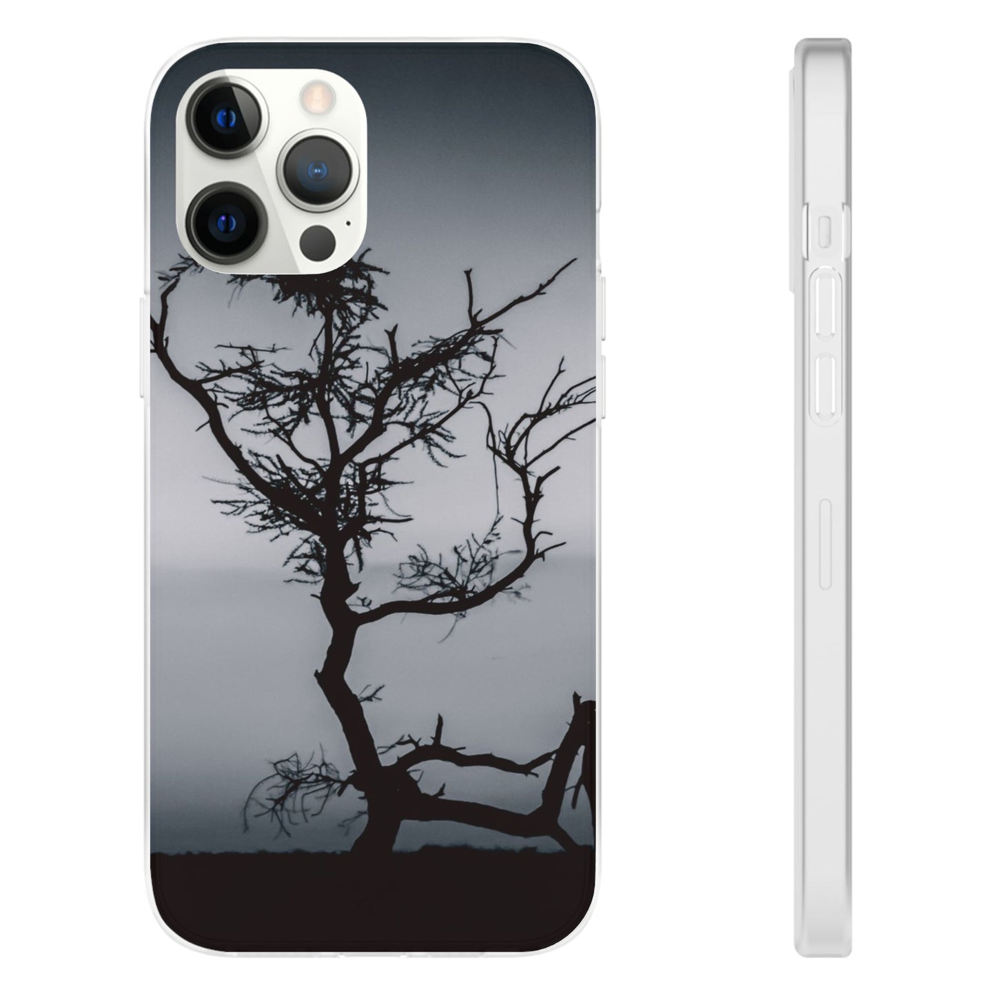 Kalahari Sunset Phone Case B&W