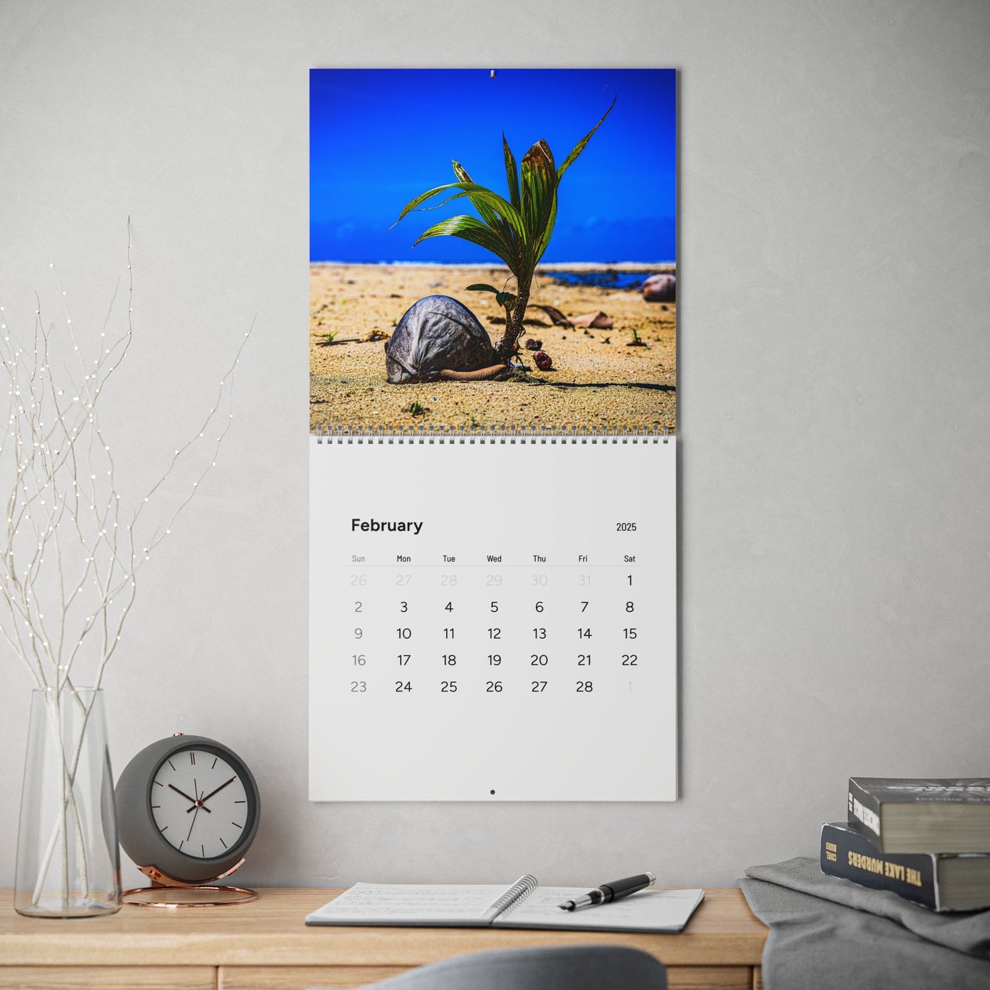 2025 Nature Wildlife Wall Calendar