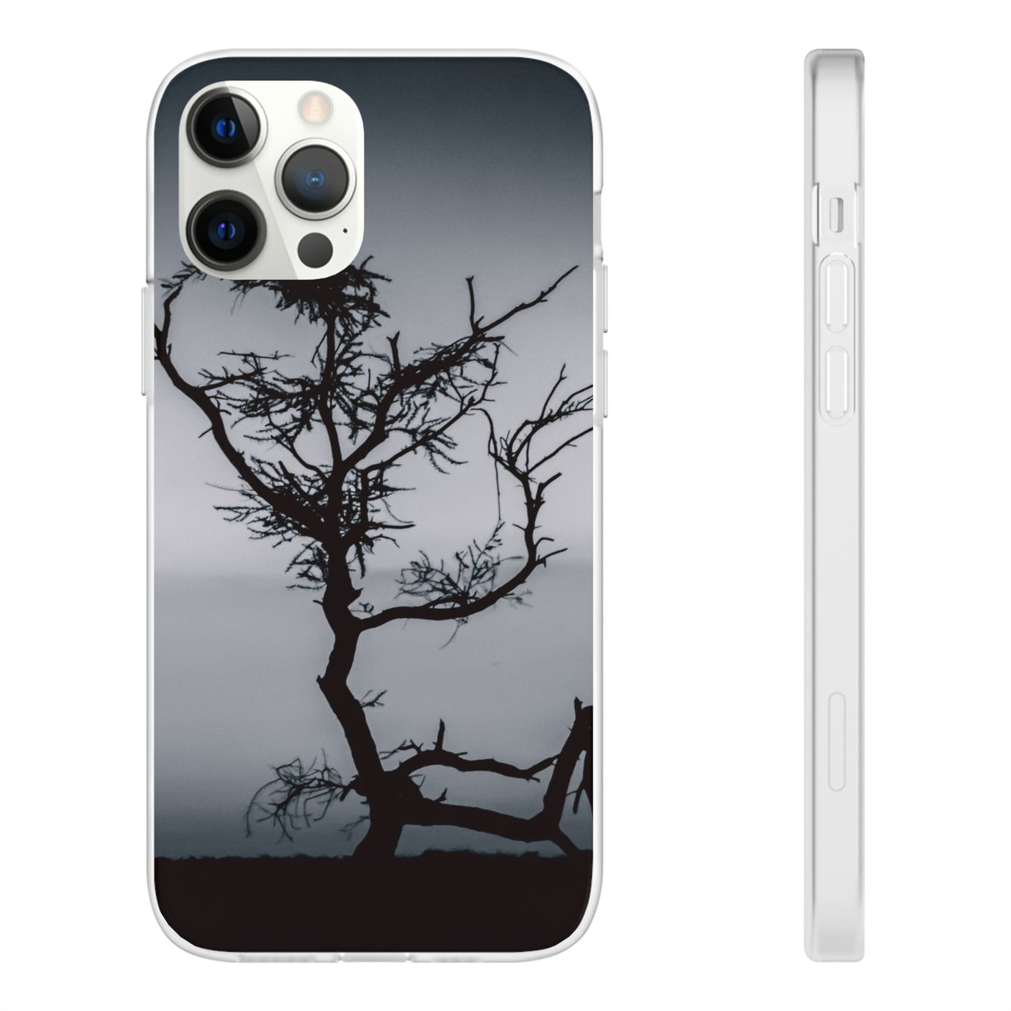 Kalahari Sunset Phone Case B&W