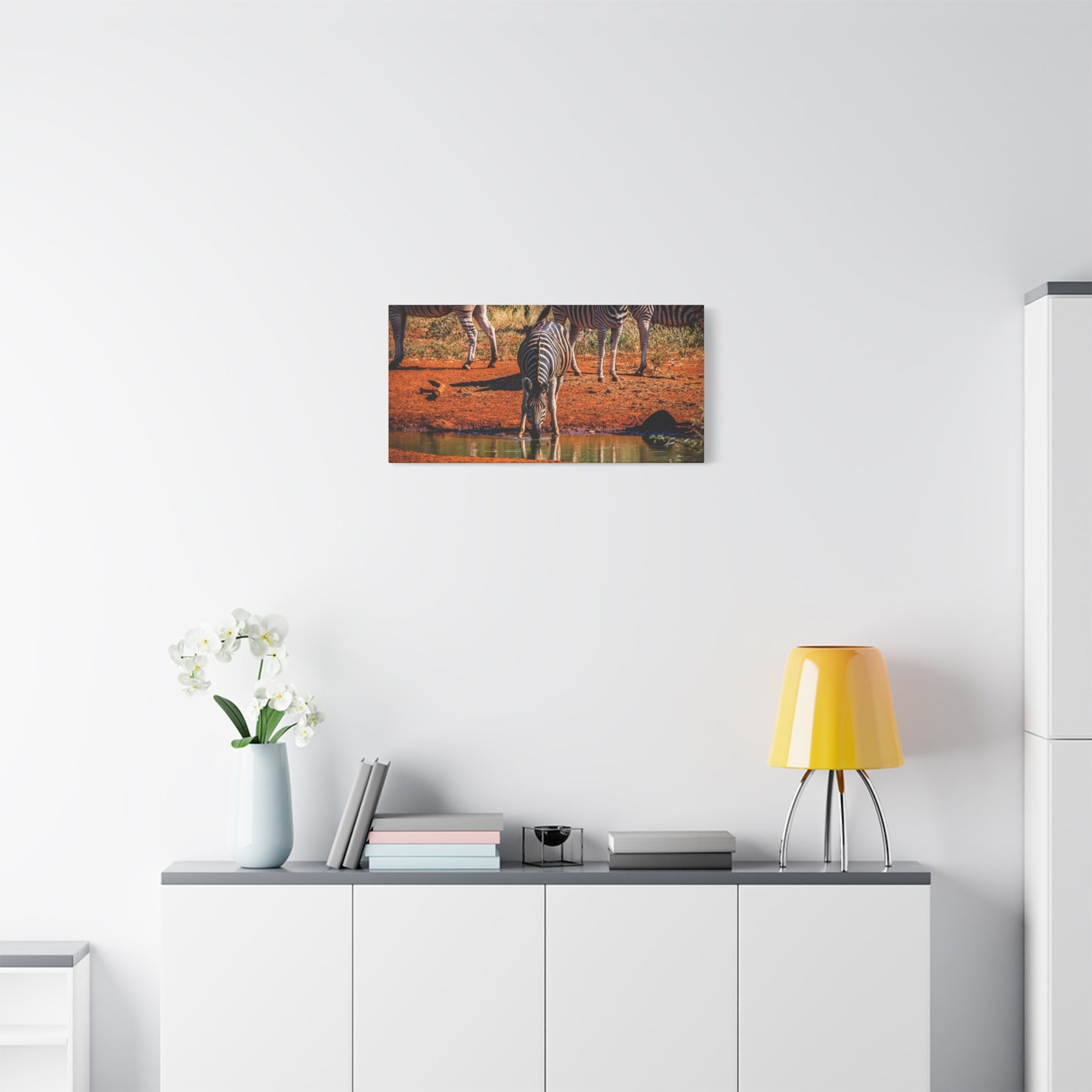 Zebra Nature Print Canvas Print