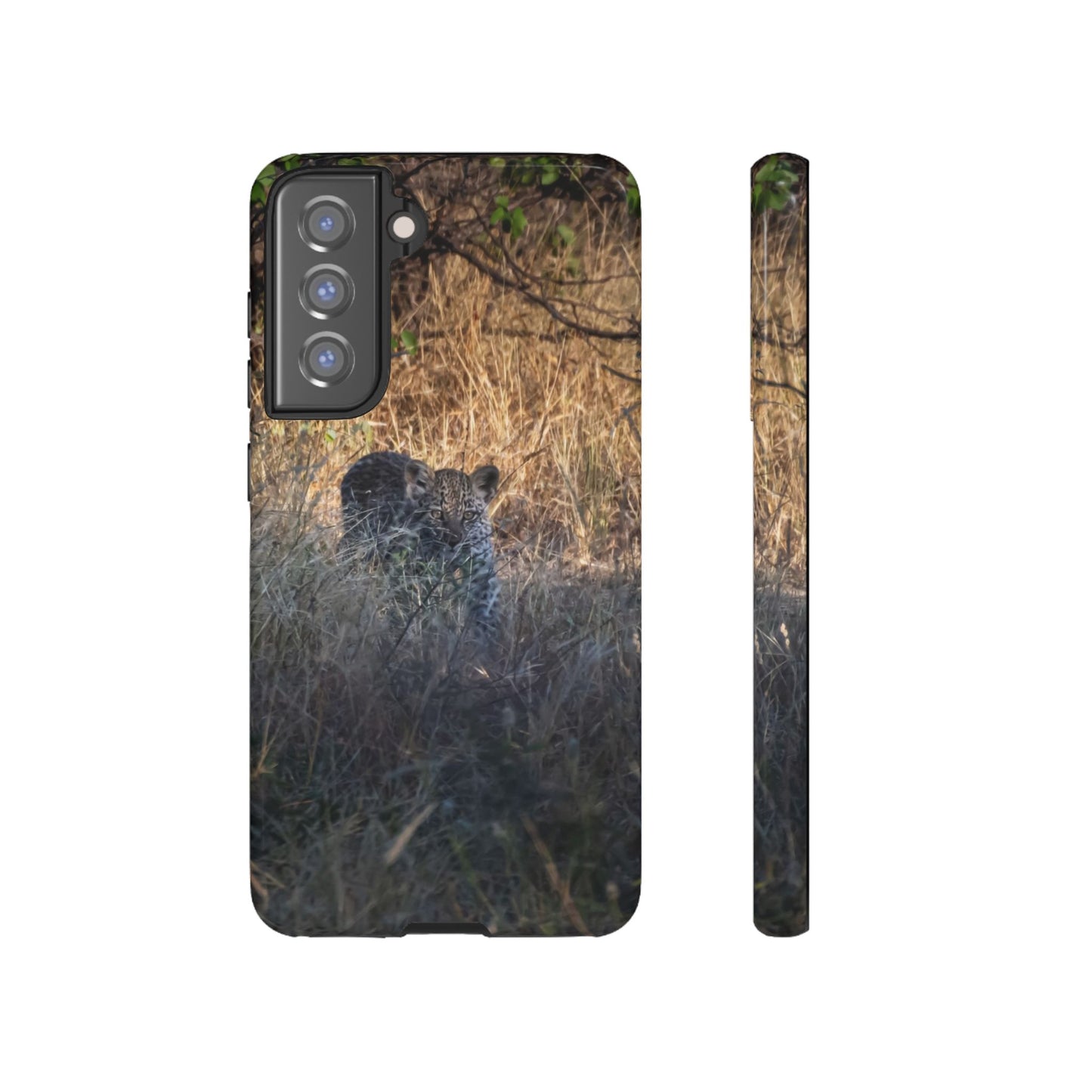 Tough Case - Leopard Cub Samsung Galaxy S21 FE Glossy