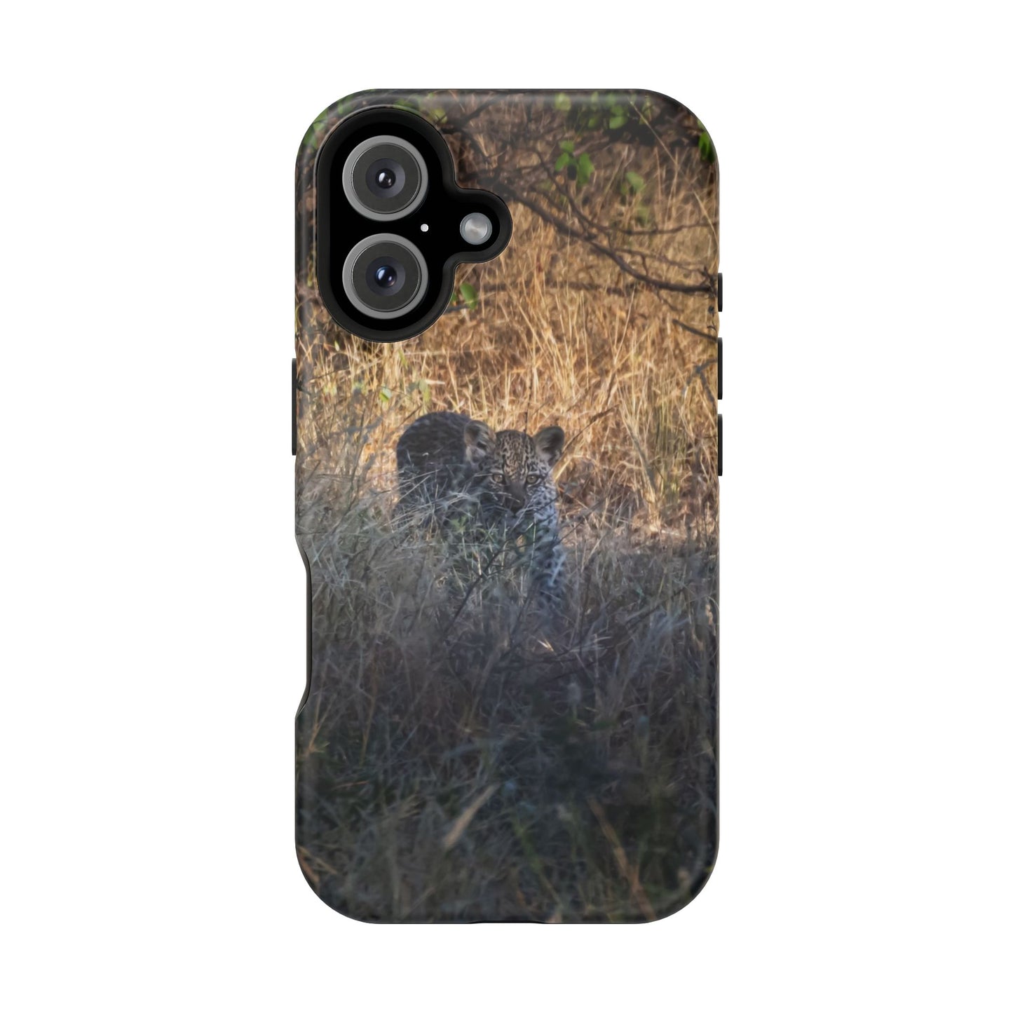 Magsafe® Compatible Tough Cases - Leopard Cub iPhone 16 Matte