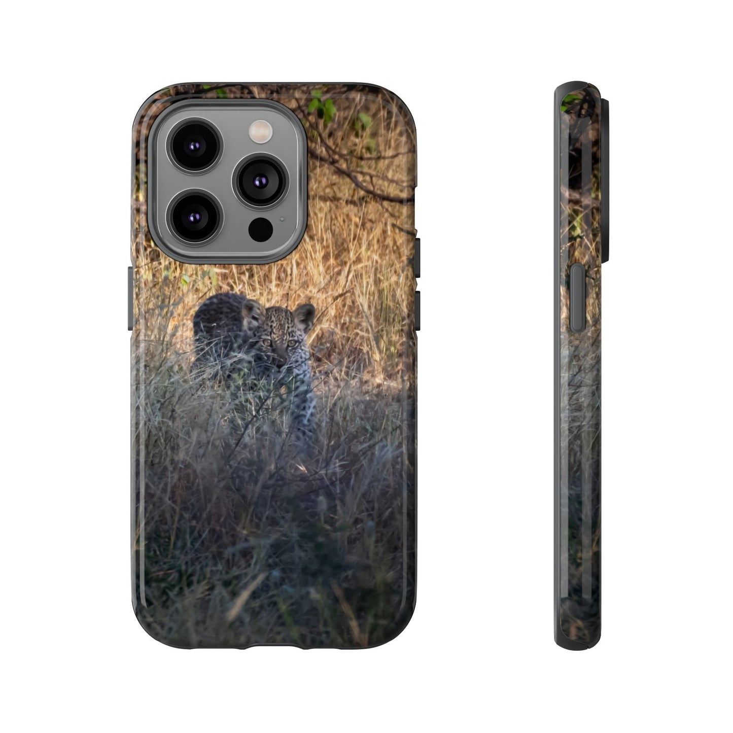 Tough Case - Leopard Cub iPhone 14 Pro Glossy