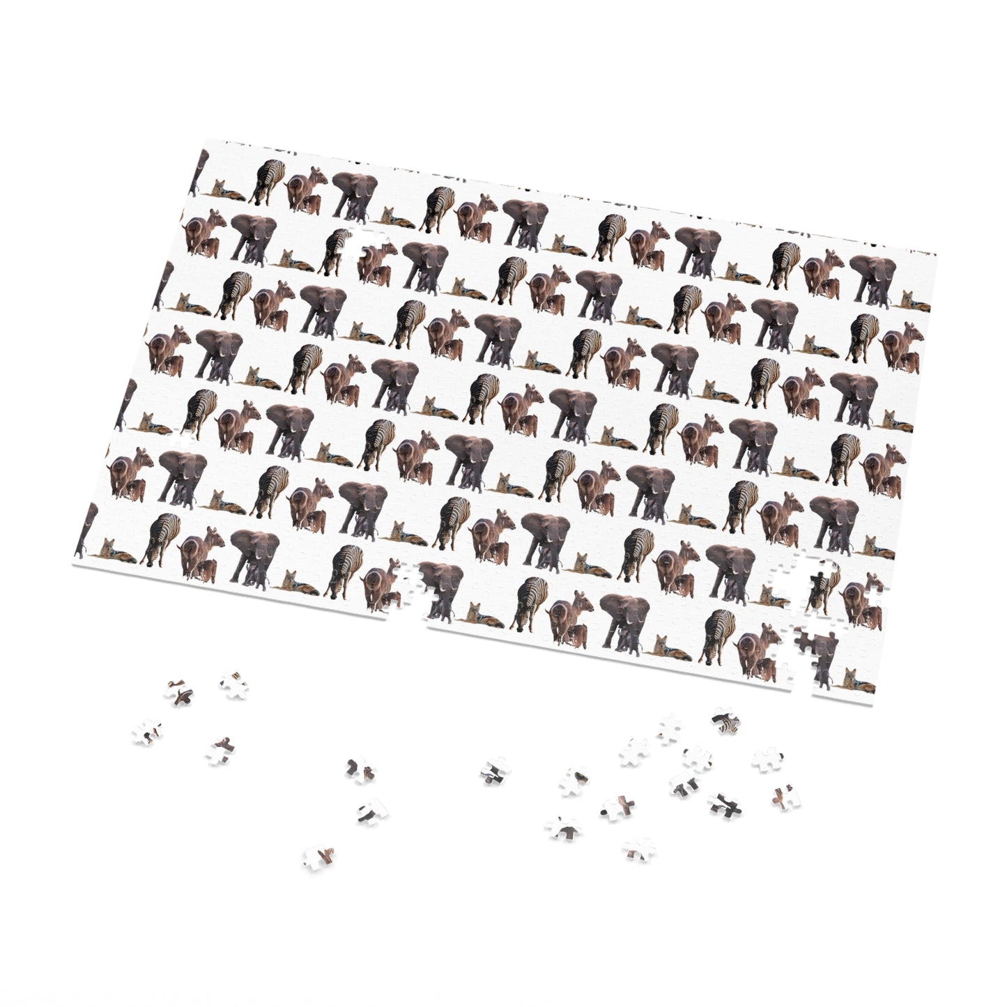 African Animal Super Difficult Puzzle 2000 piece