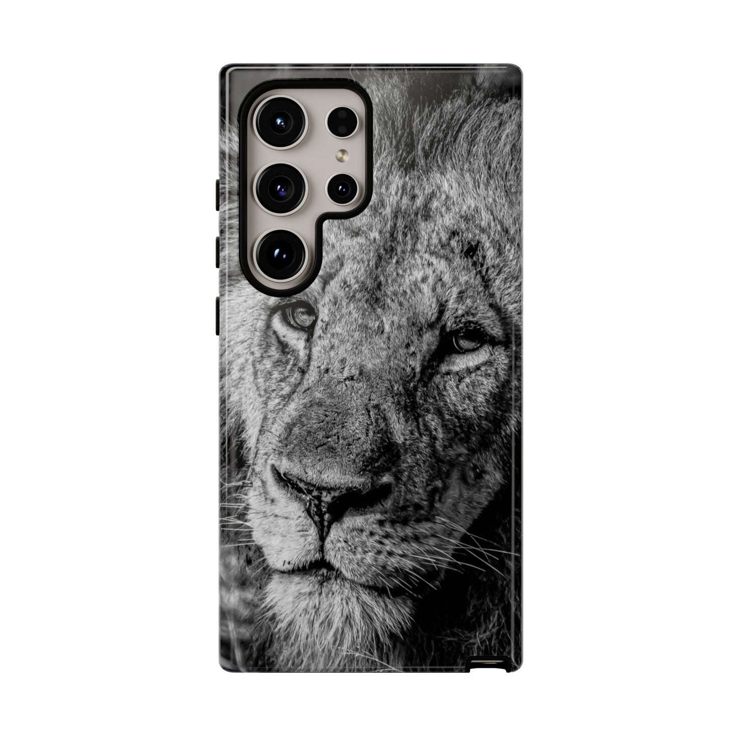 Tough Case - Old Lion B&W Samsung Galaxy S24 Ultra Glossy