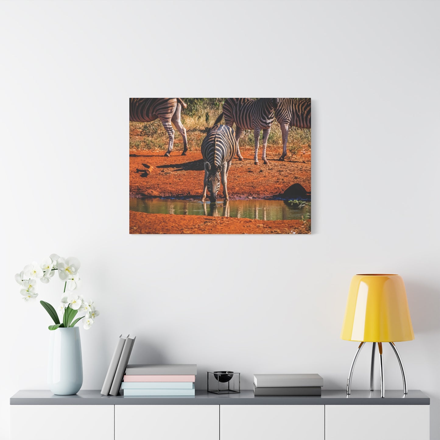 Zebra Nature Print Canvas Print