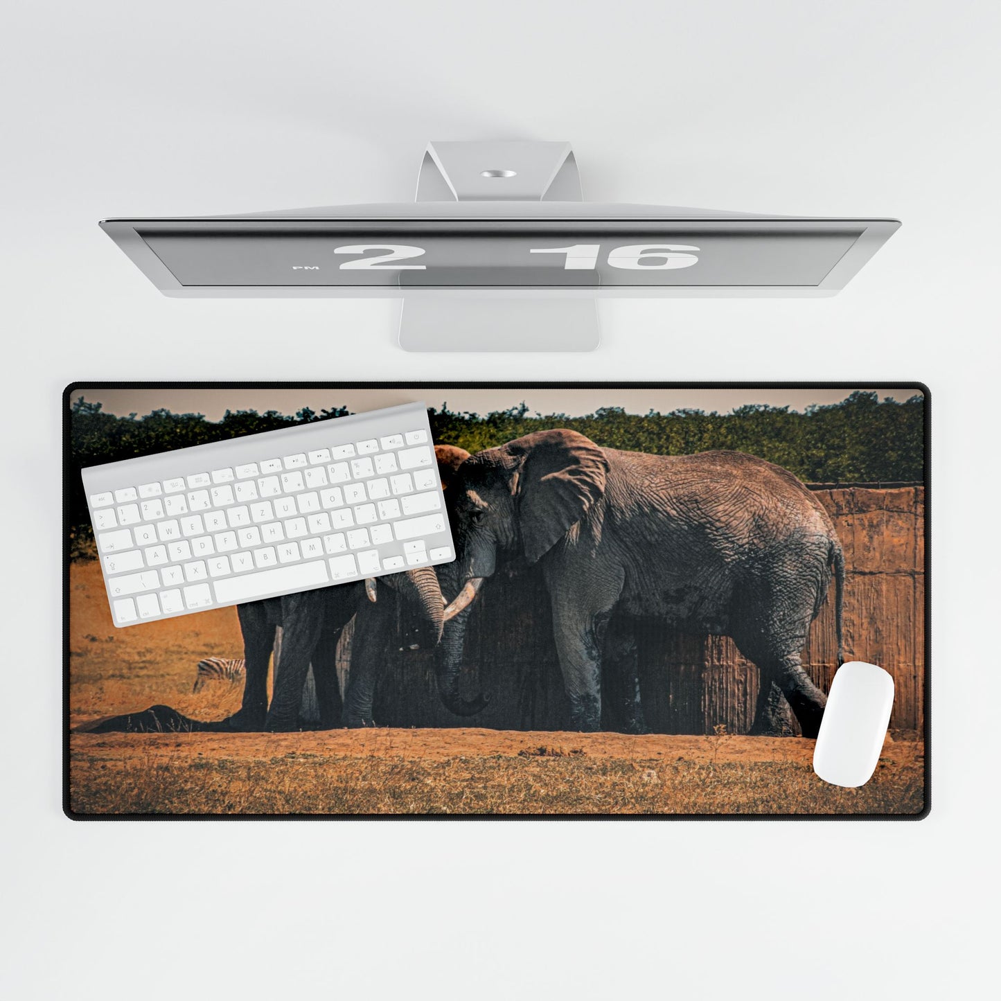 Friendly Elephant Desk Mats