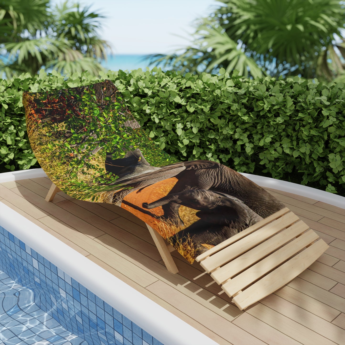 African Elephant Beach Towels