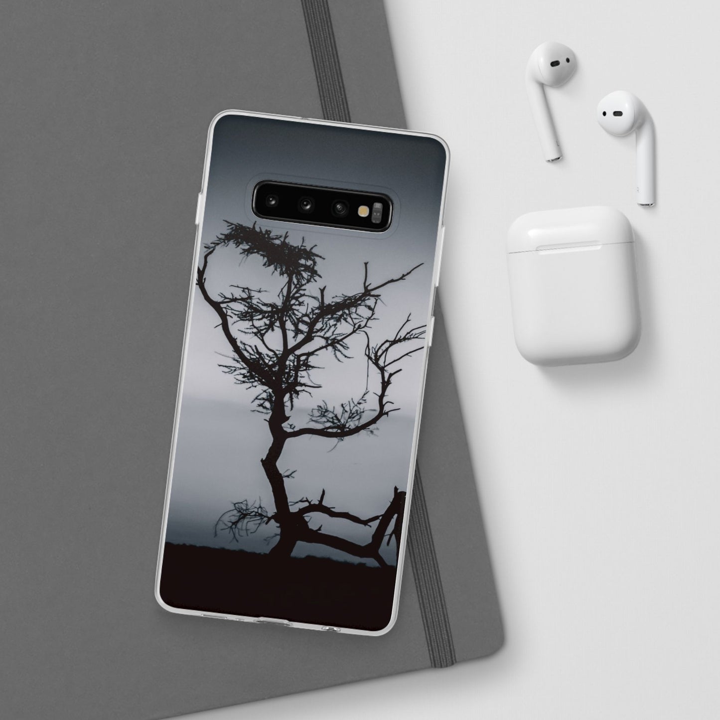 Kalahari Sunset Phone Case B&W