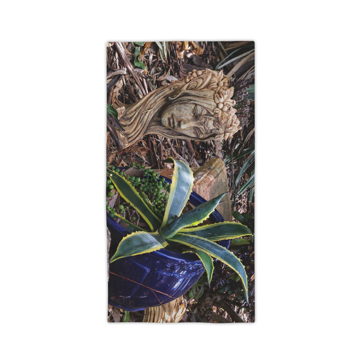 Elven Garden Beach Towel 24" x 44"