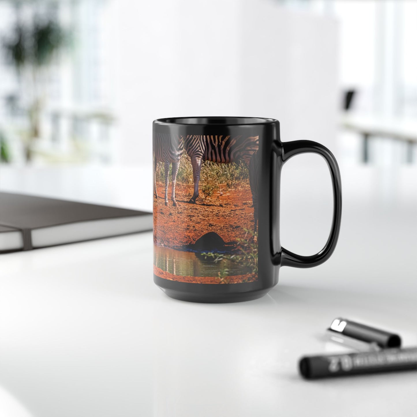 Drinking Zebra Mug