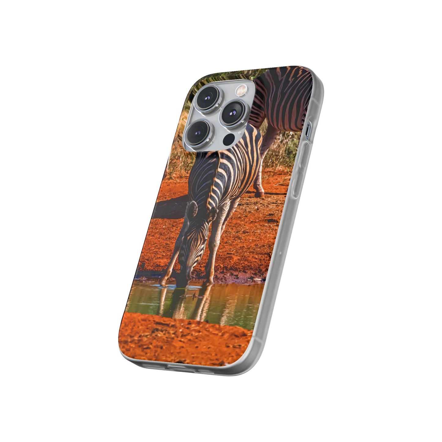 Flexible Zebra Phone Case