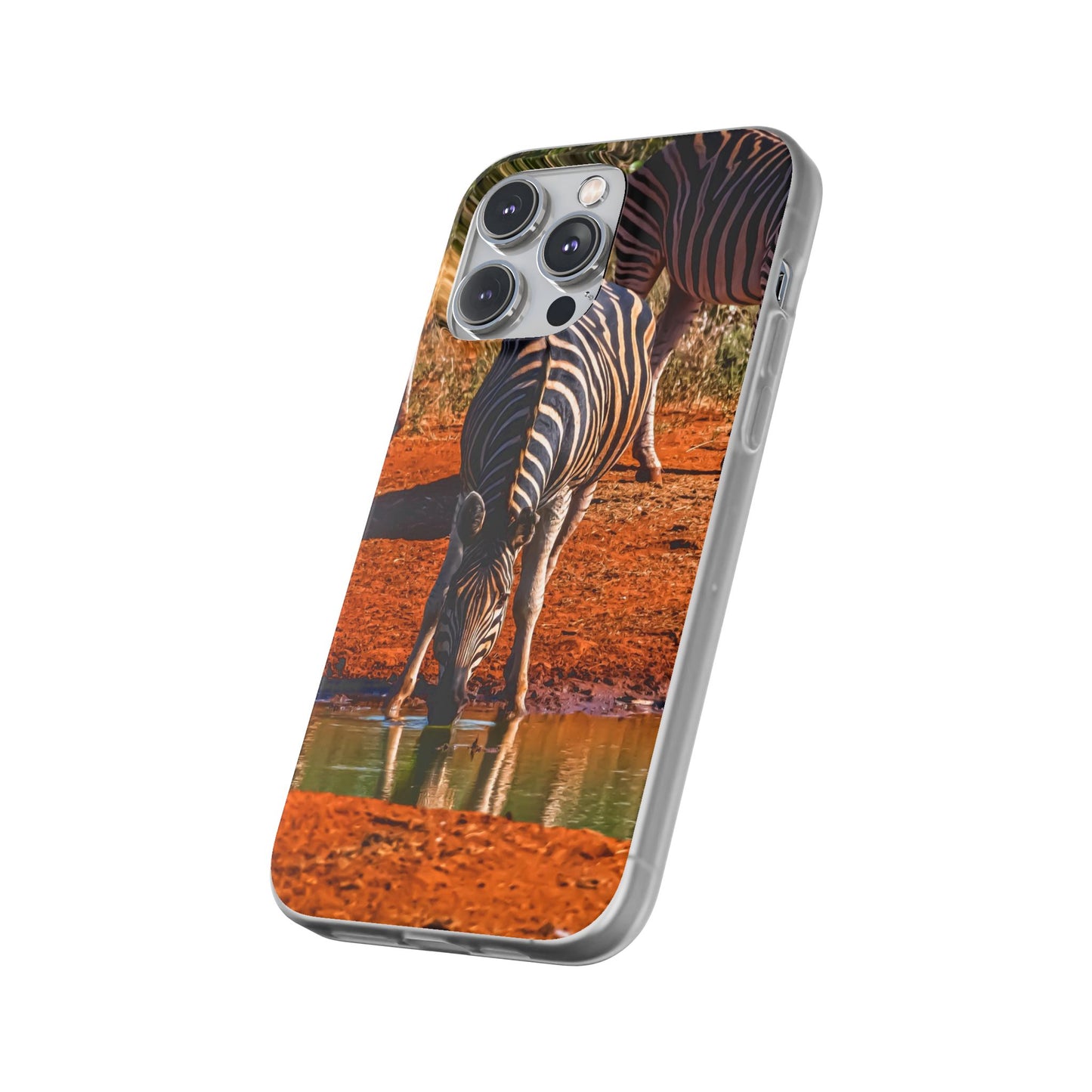 Flexible Zebra Phone Case