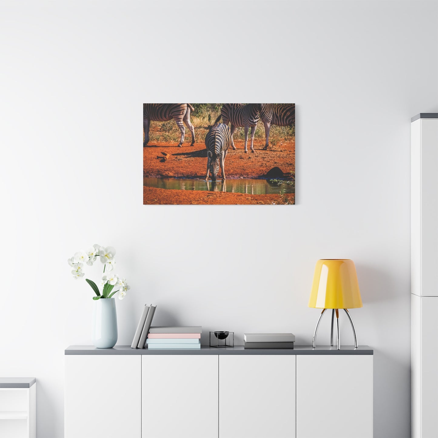 Zebra Nature Print Canvas Print