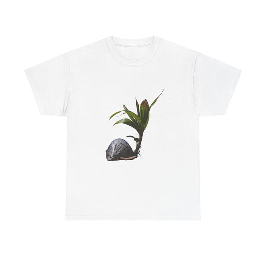 New Life Coconut Tee White
