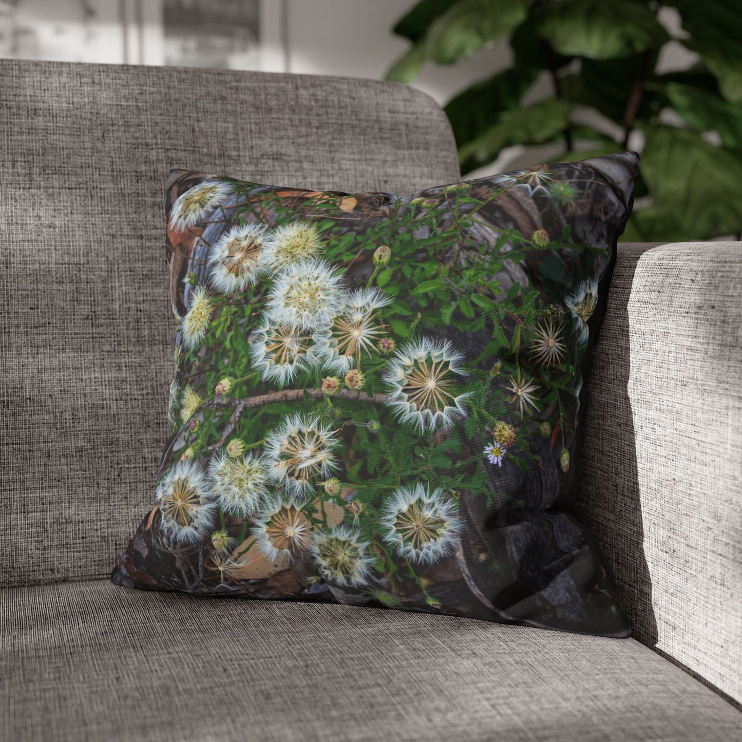Poly Canvas Pillowcase - Australian Wildflowers