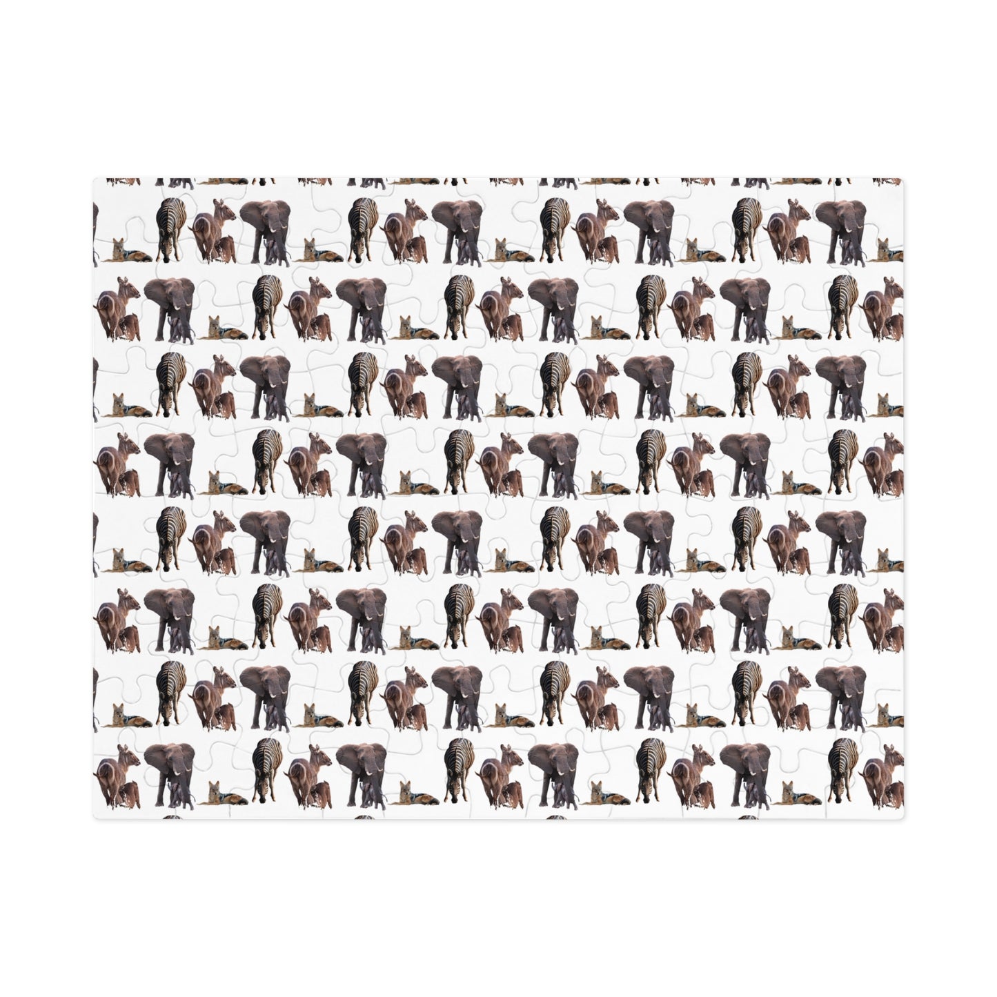 African Animal Super Difficult Puzzle 2000 piece 10" × 8" (110 pcs)