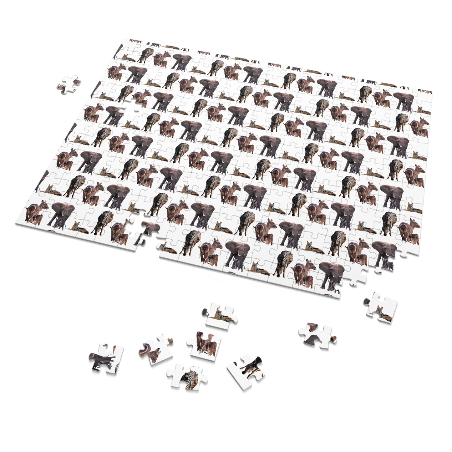 African Animal Super Difficult Puzzle 2000 piece
