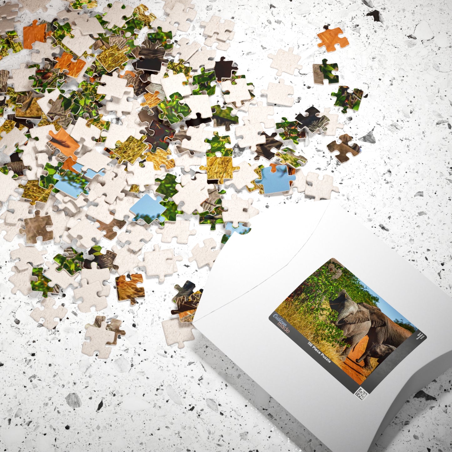 Young Elephant Jigsaw Puzzle