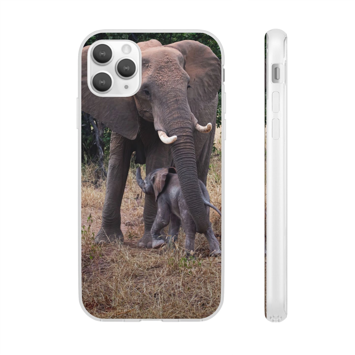 Flexi Cases - Elephant and Baby iPhone 11 Pro Max