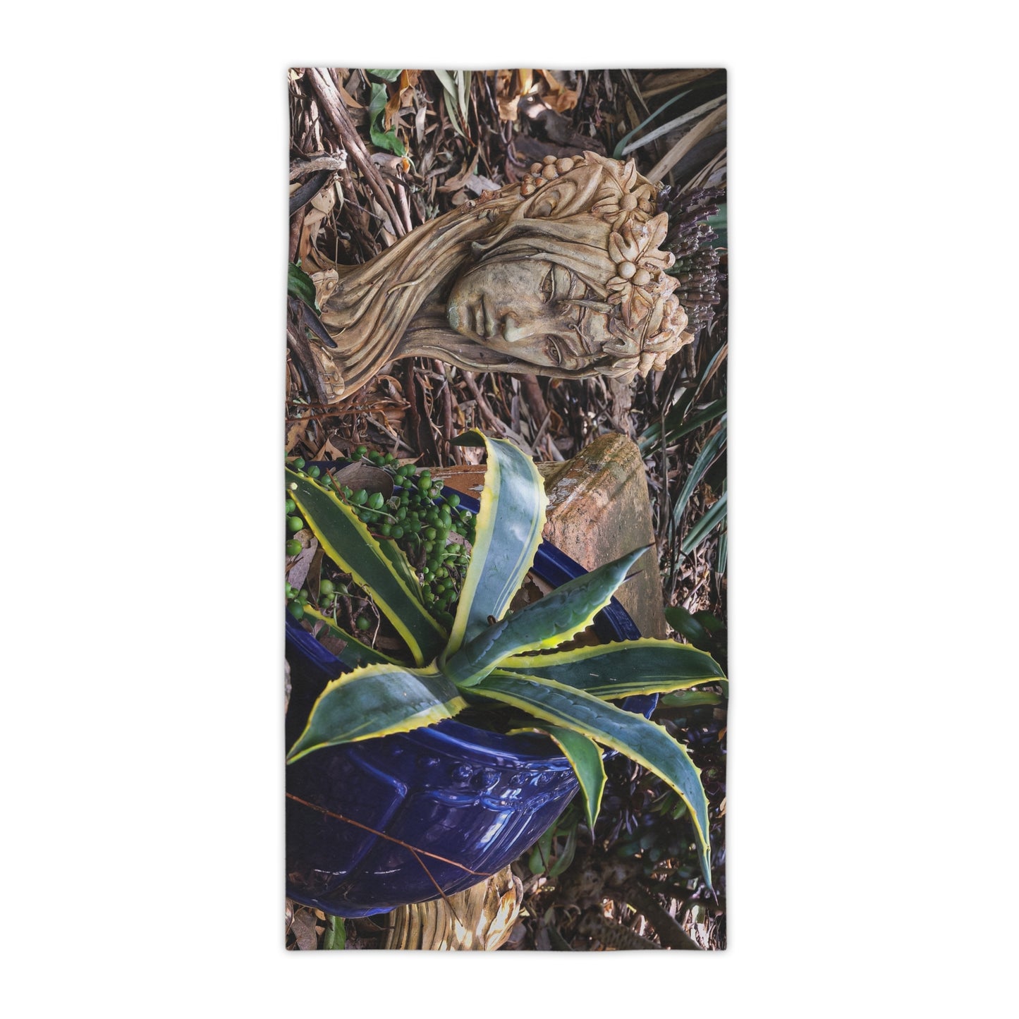 Elven Garden Beach Towel