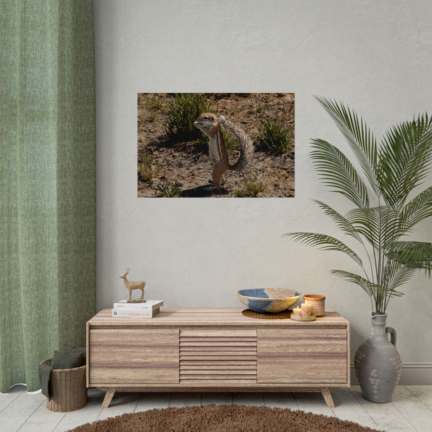 Rolled Posters - Ground Squirrel 36" x 24" (Horizontal) Fine Art