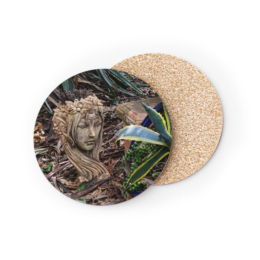 Elven Garden Coasters Round 3.7" x 3.7" 1pc