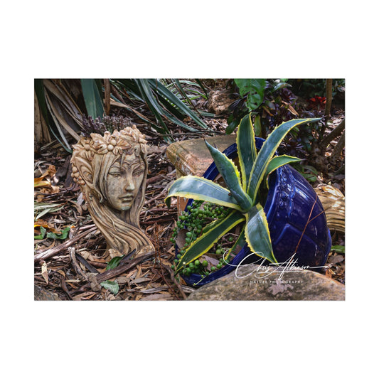 Rolled Posters - Elven Lady Statue 7" x 5" (Horizontal) Fine Art