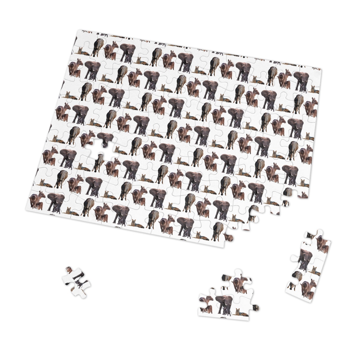 African Animal Super Difficult Puzzle 2000 piece