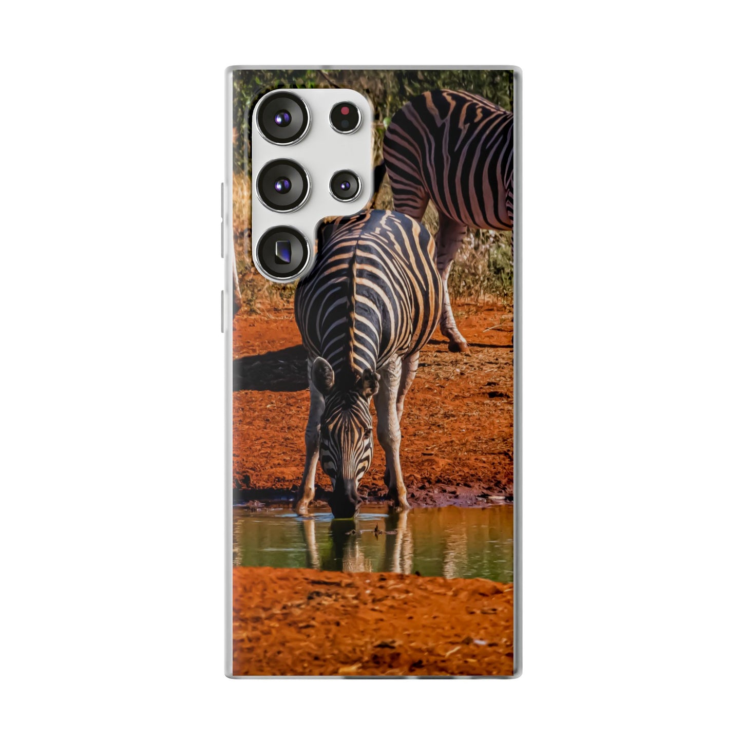 Flexible Zebra Phone Case Samsung Galaxy S23 Ultra