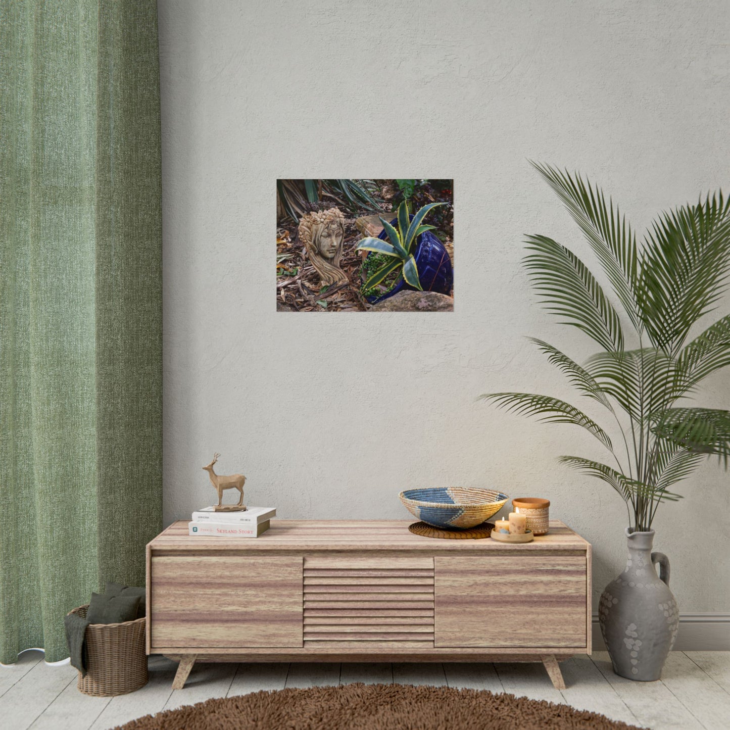 Rolled Posters - Elven Lady Statue 24″ x 18″ (Horizontal) Matte