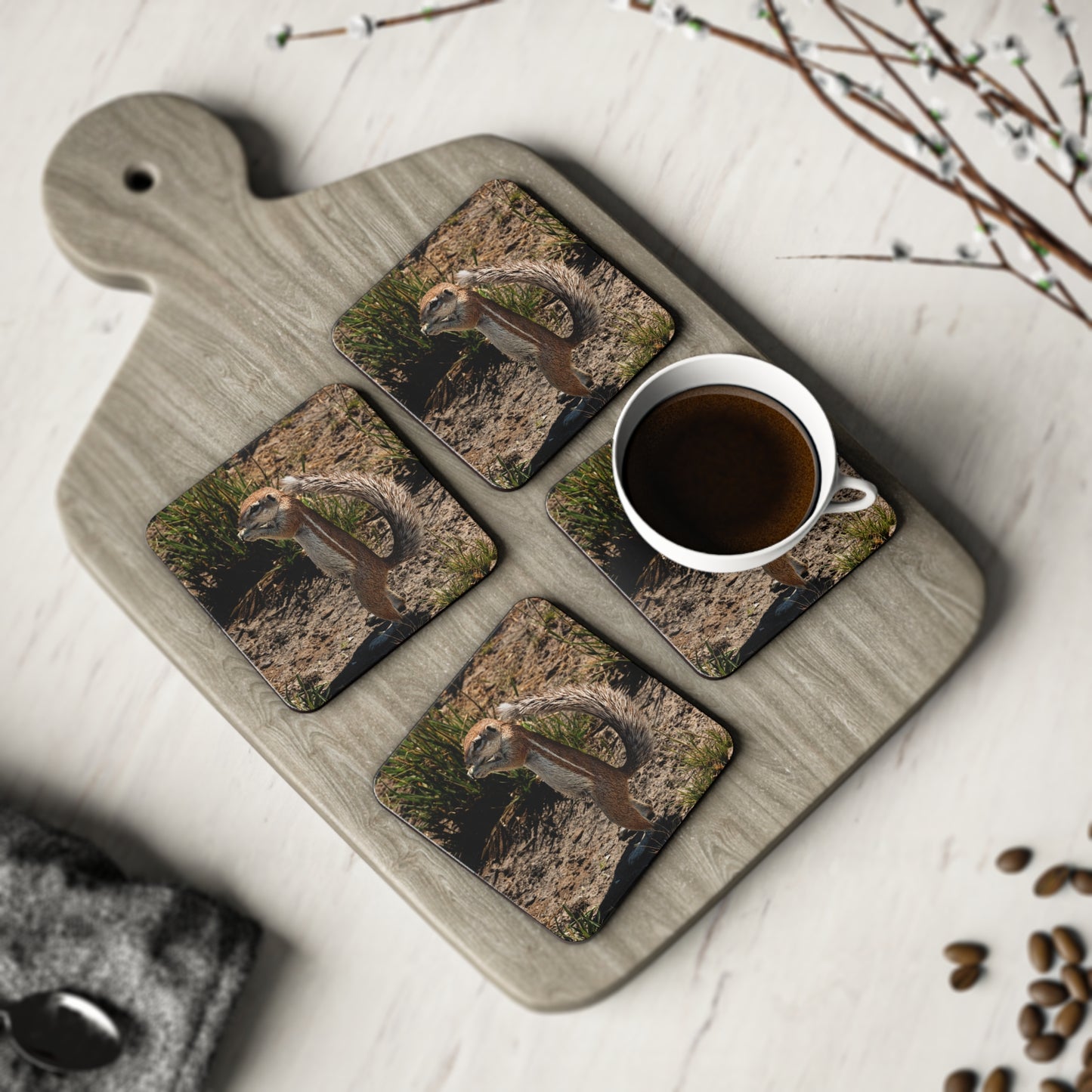 Ground Squirrel Coasters