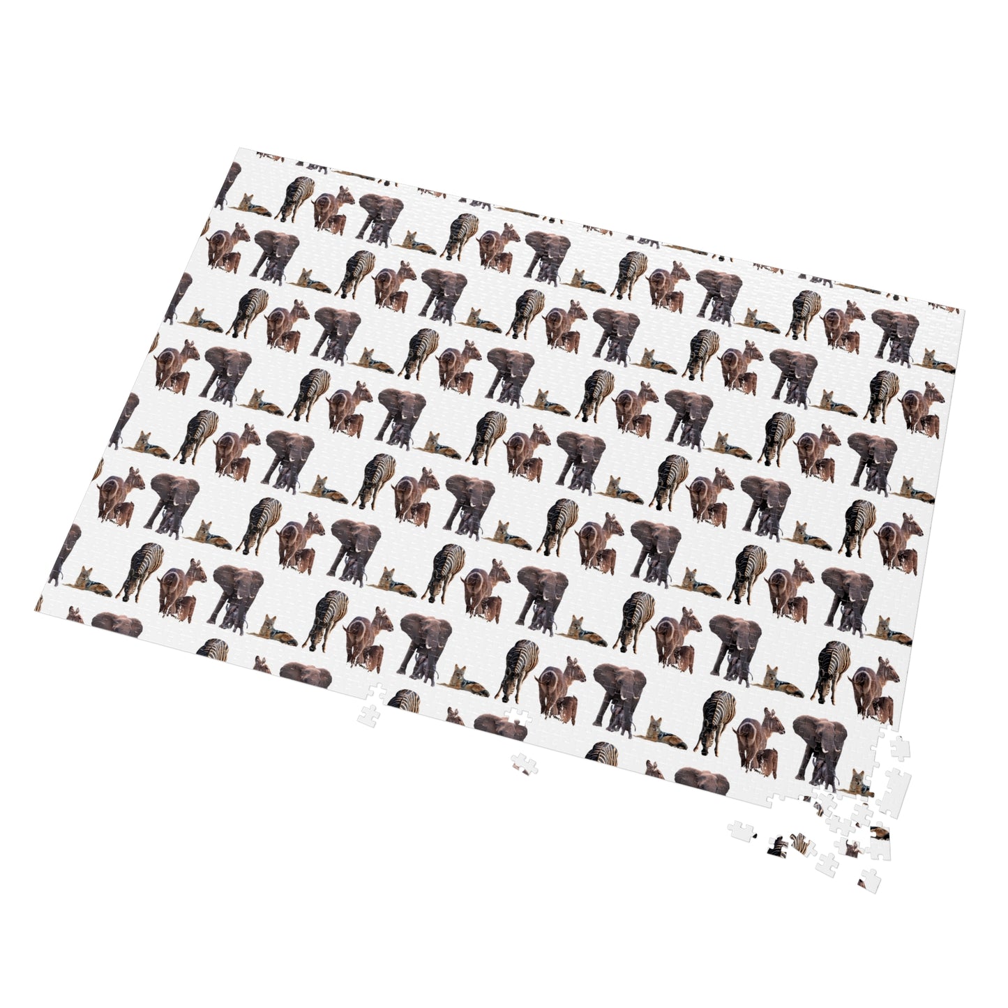 African Animal Super Difficult Puzzle 2000 piece