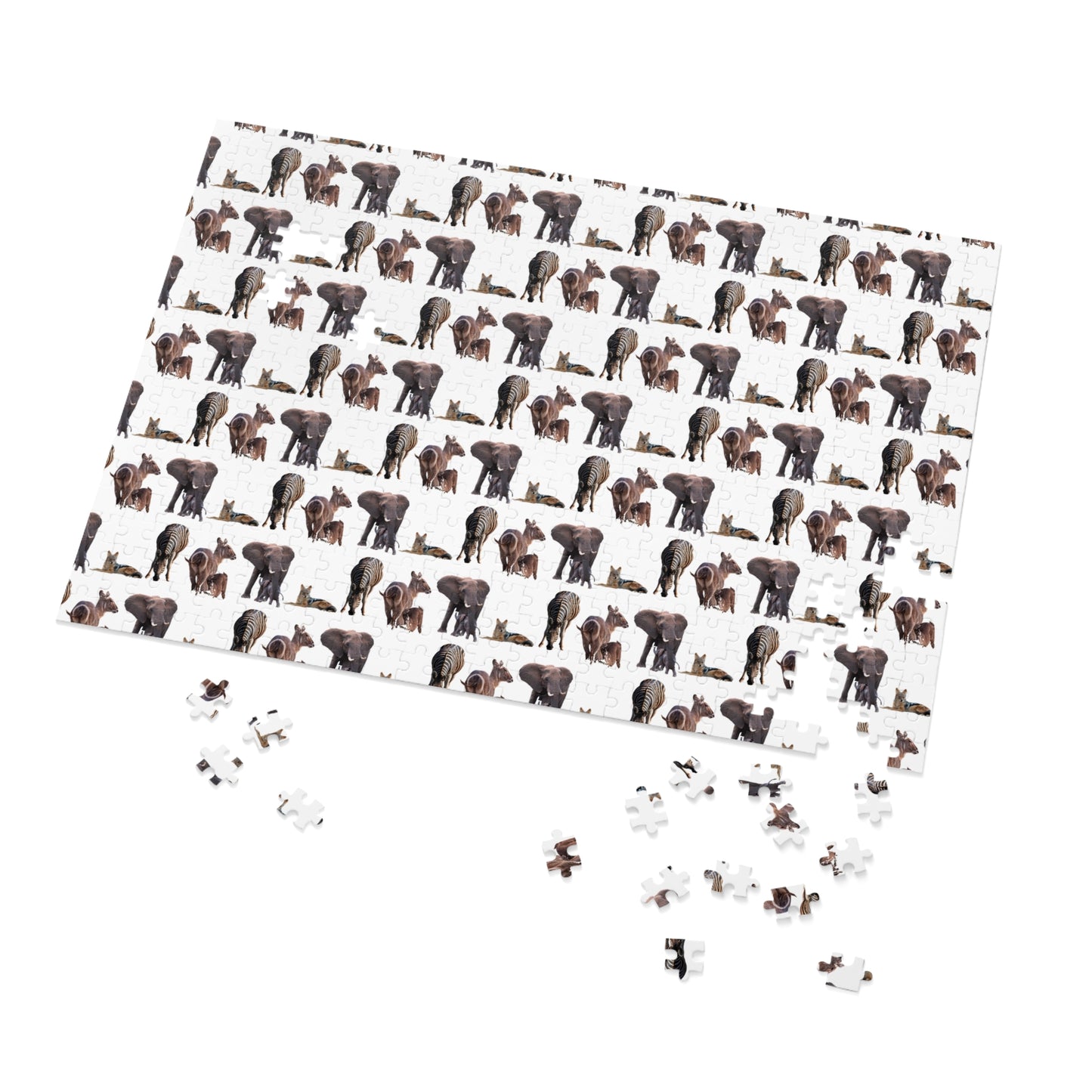 African Animal Super Difficult Puzzle 2000 piece