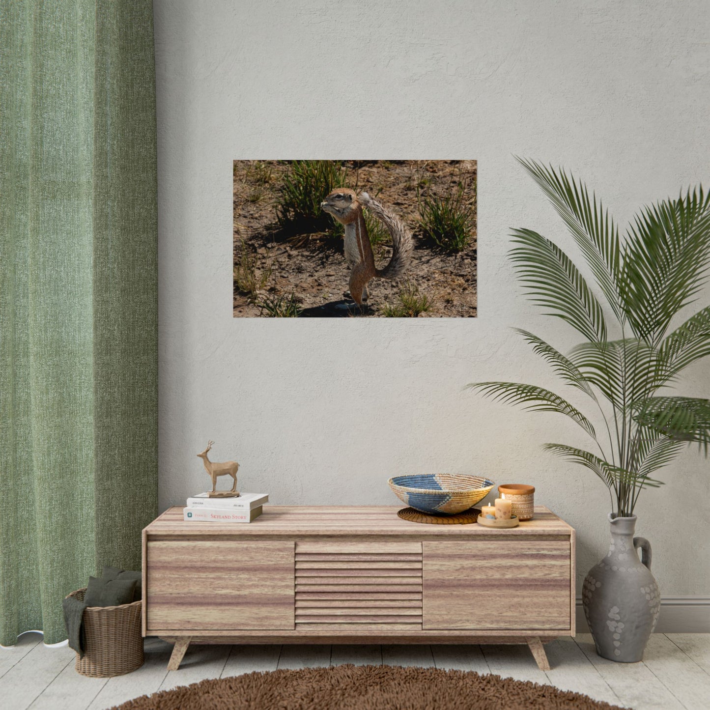 Rolled Posters - Ground Squirrel 34" x 22" (Horizontal) Fine Art