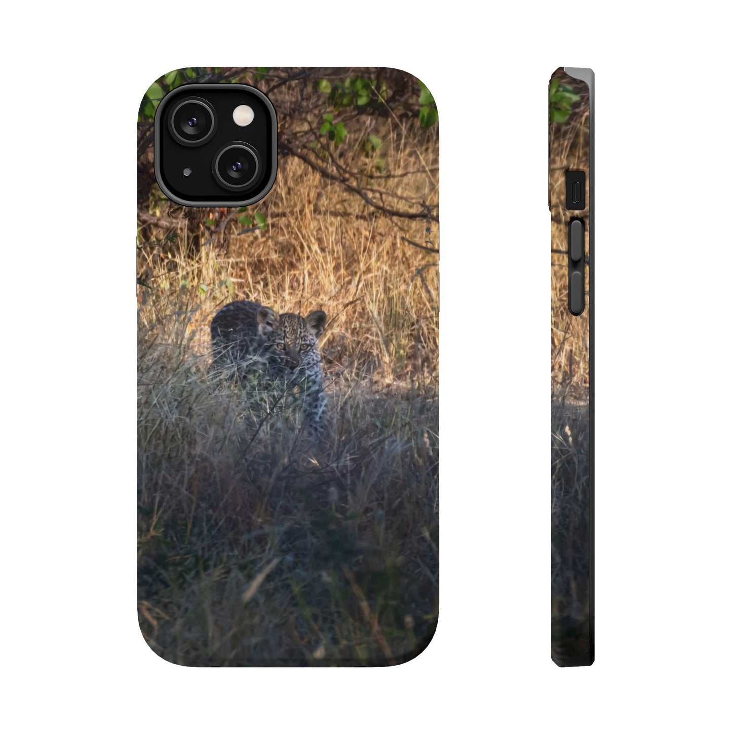 Magsafe® Compatible Tough Cases - Leopard Cub iPhone 14 Plus Matte