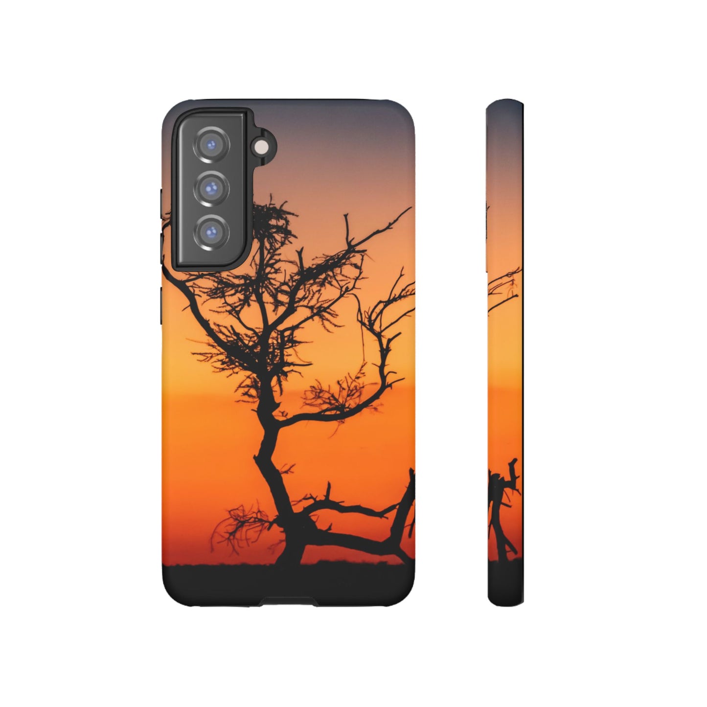 Tough Case - Sunset over the Kalahari Samsung Galaxy S21 FE Matte