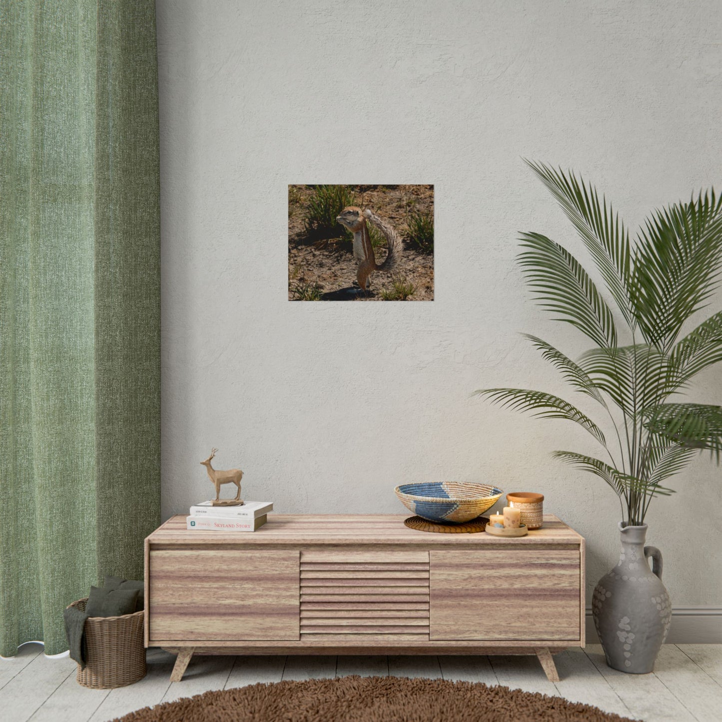 Rolled Posters - Ground Squirrel 20″ x 16″ (Horizontal) Matte