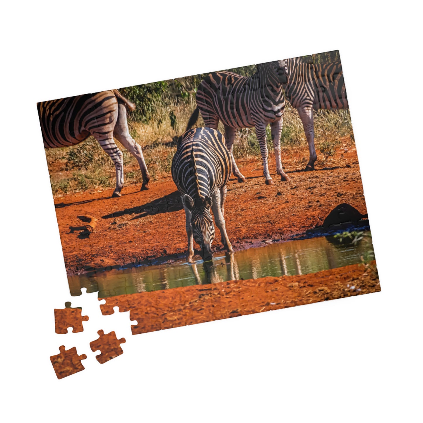 African Zebra Jigsaw Puzzle