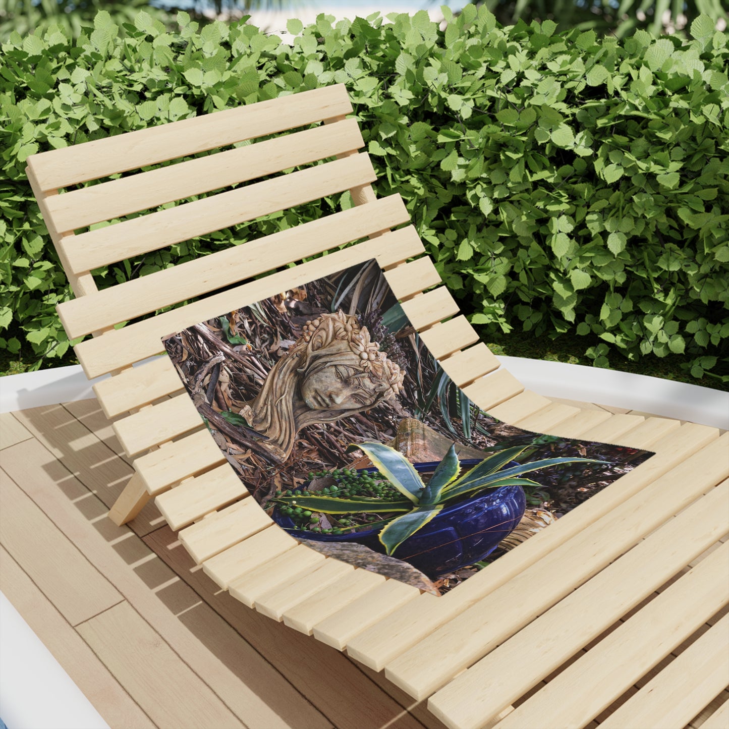 Elven Garden Beach Towel